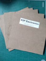 MDF Board Sheet for Art & Craft (30 cm x 30 cm) - Pack of 6 by KSP Electronics